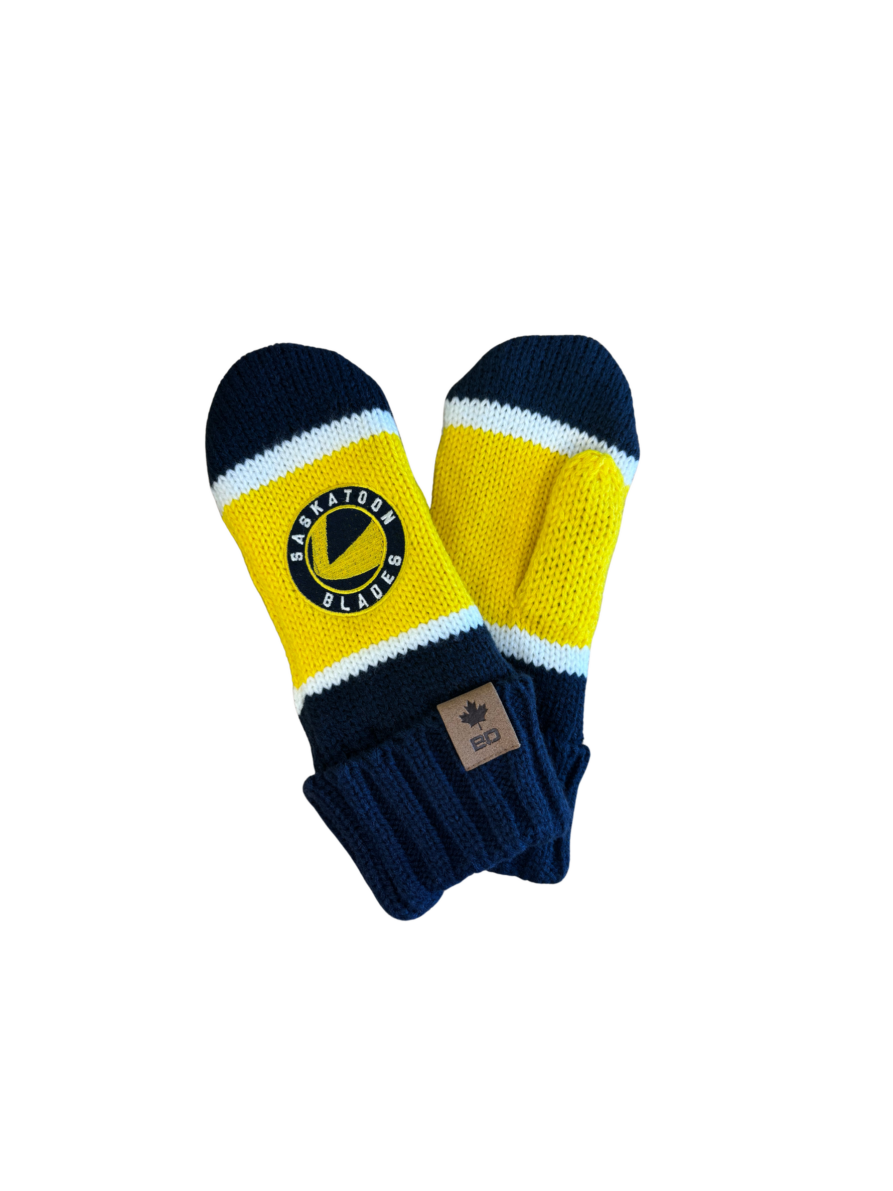 Blades Adult BD Gold Block Mittens