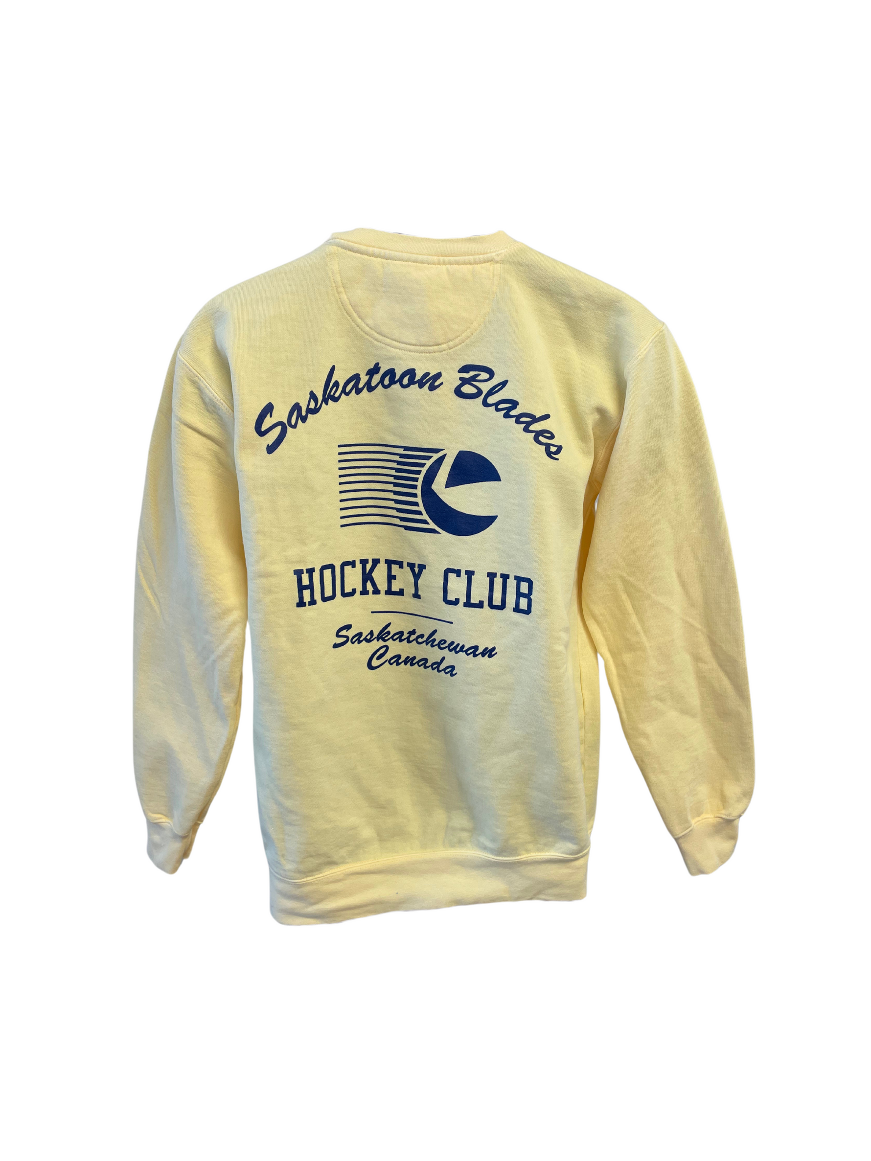 Blades Adult Barn Collection Crewneck  Back