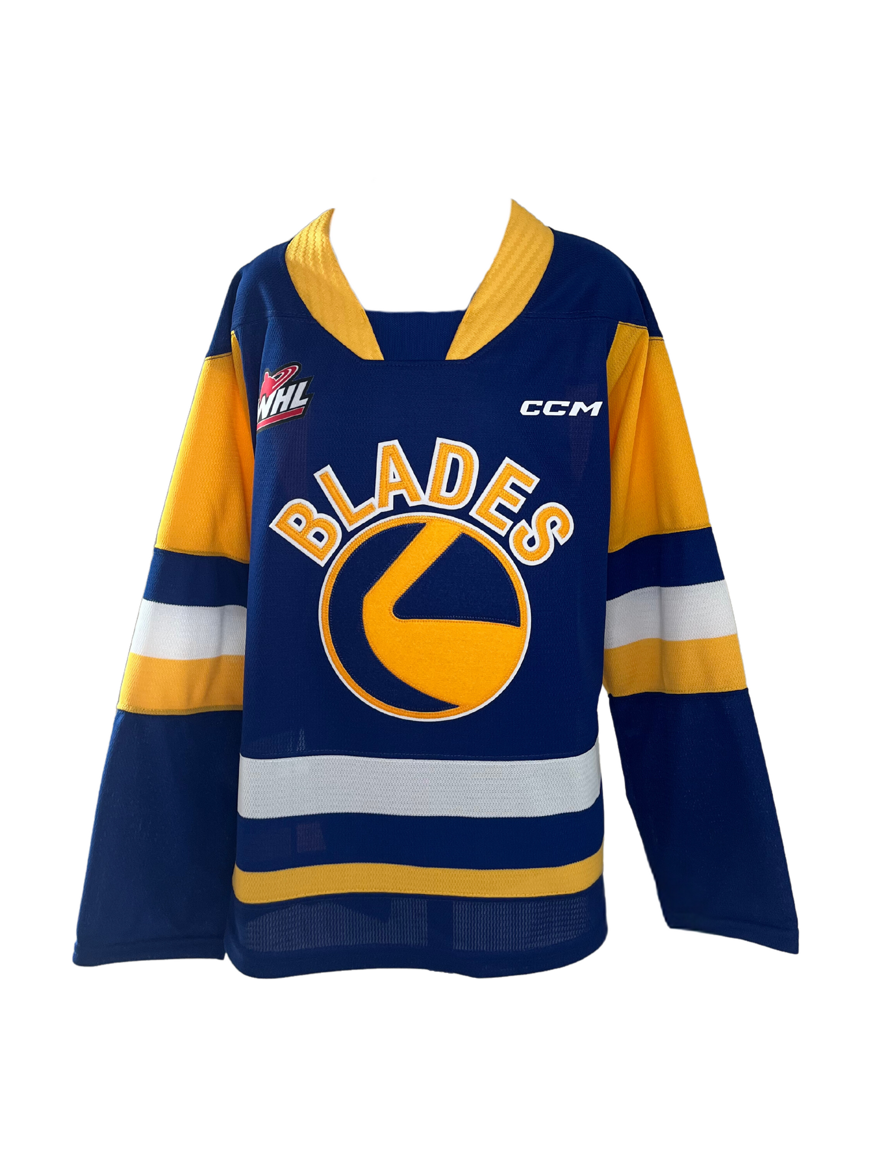 Blades Adult CCM Authentic Jersey Royal