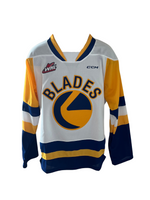 Blades Adult CCM Authentic Jersey White