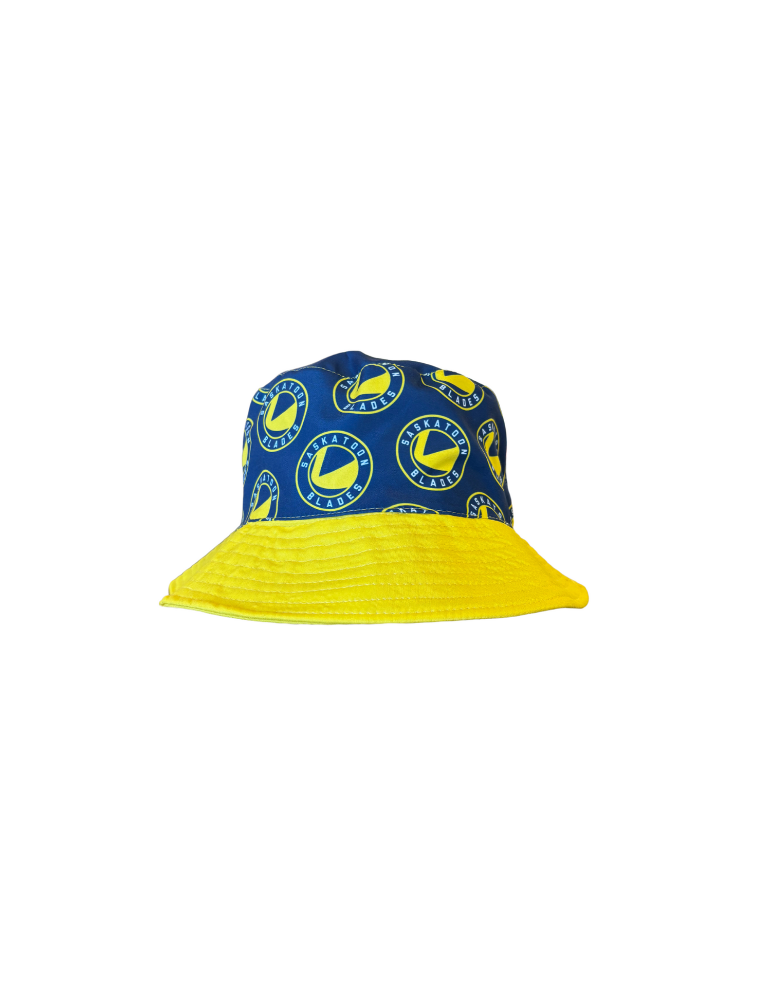 Blades Adult Gold Brim Bucket Hat