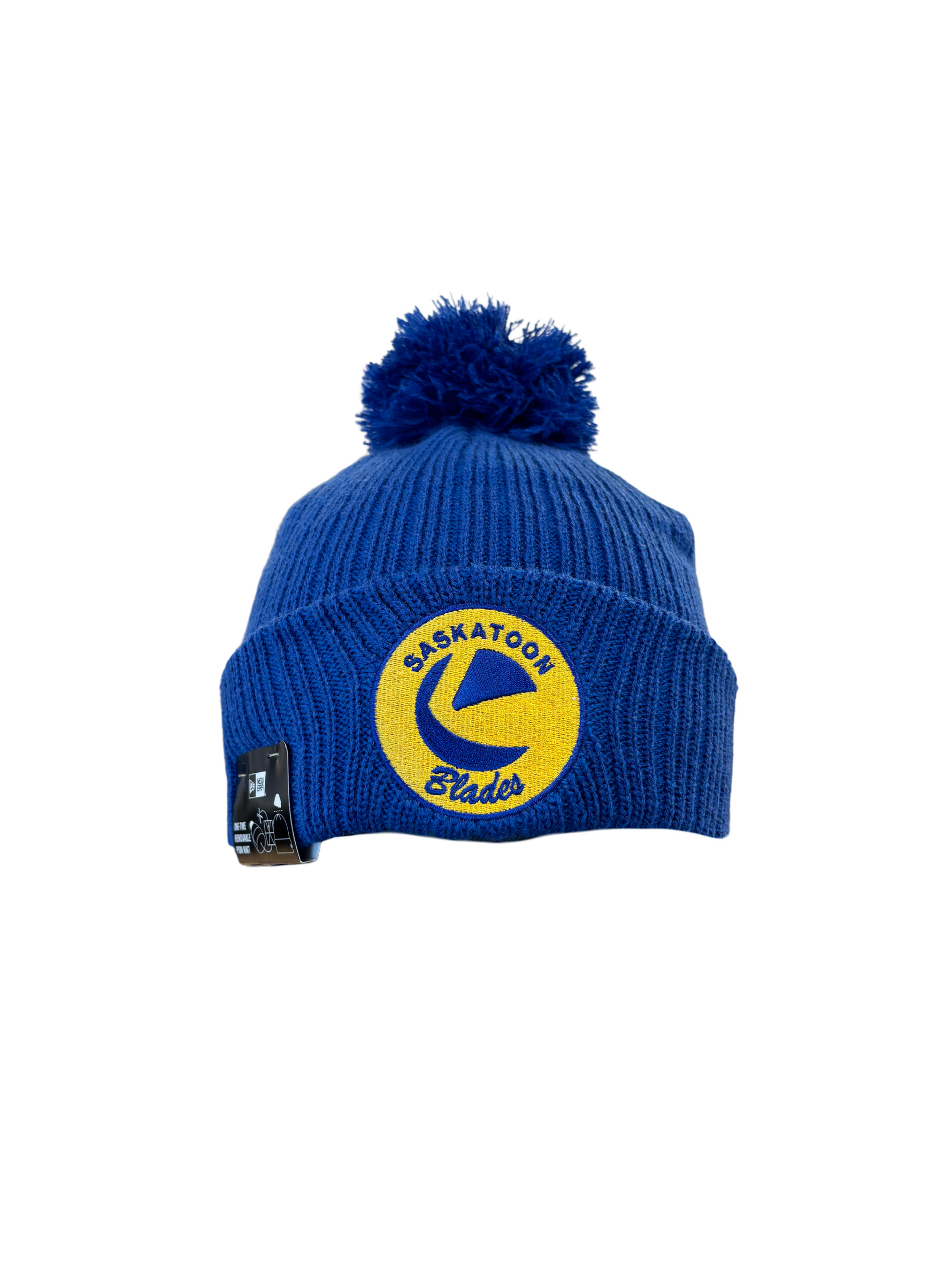 Blades Adult NE Classic Pom Pom Toque