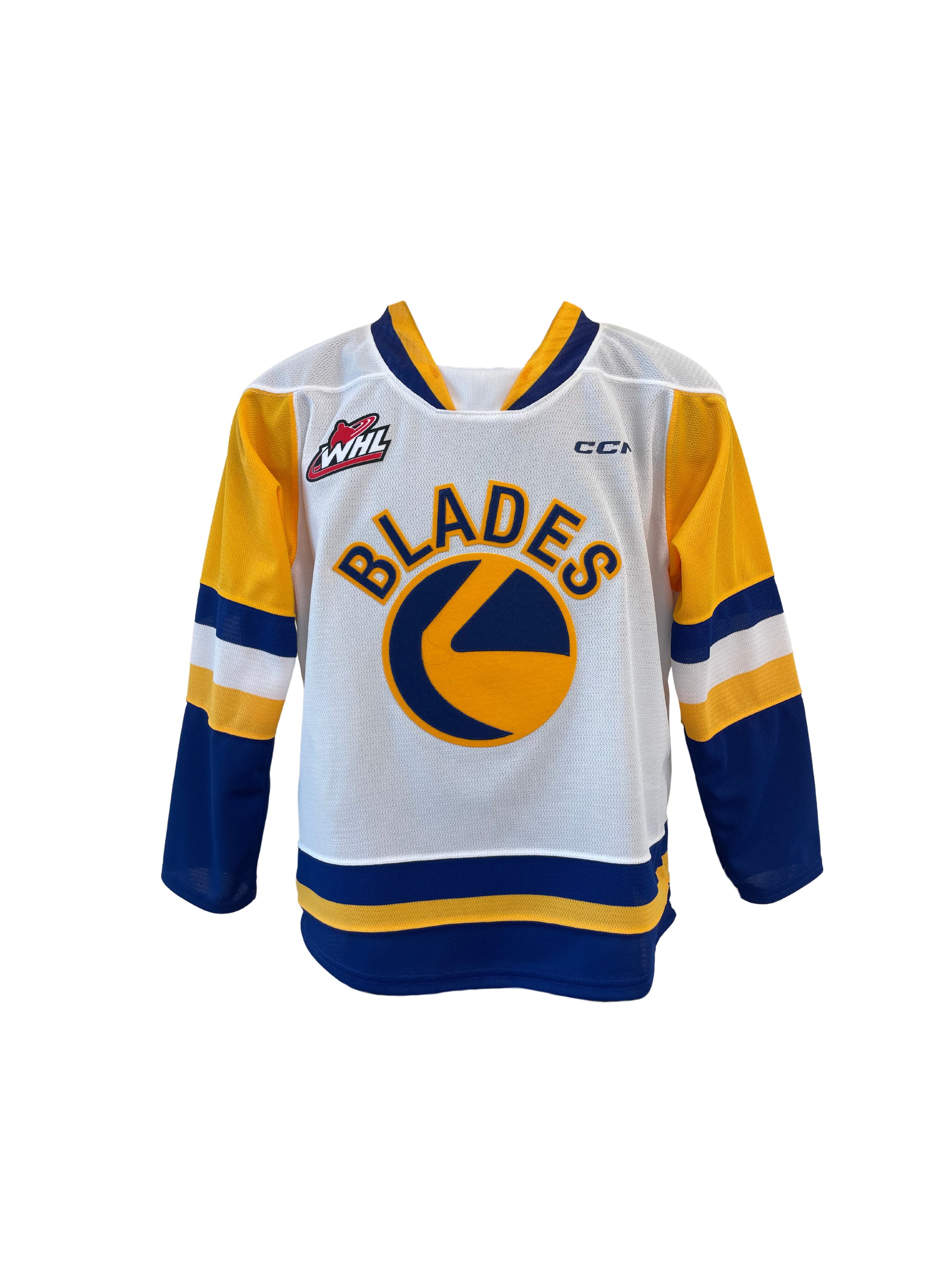 Blades Child CCM Authentic Jersey White