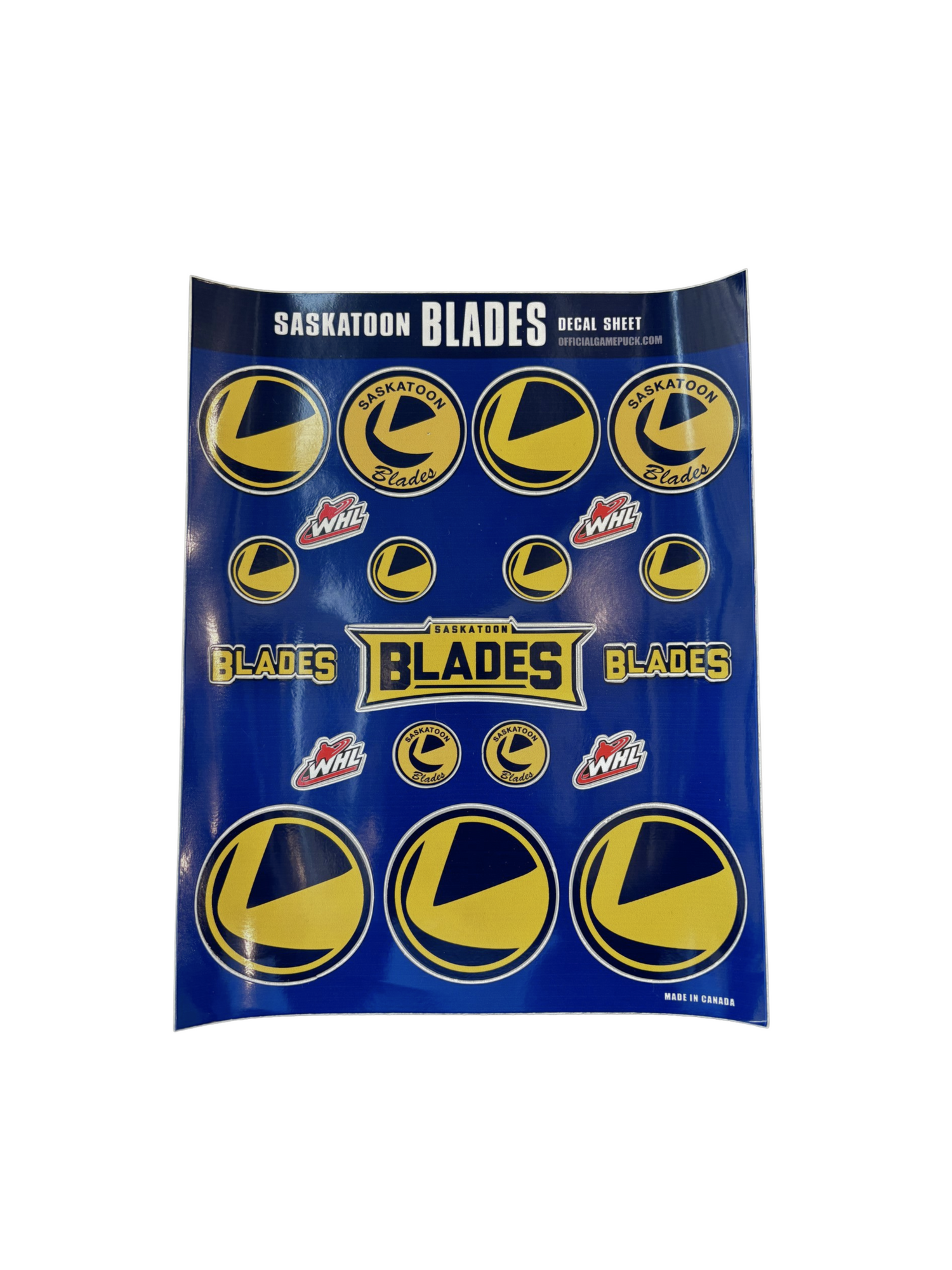 Blades Sticker Sheet