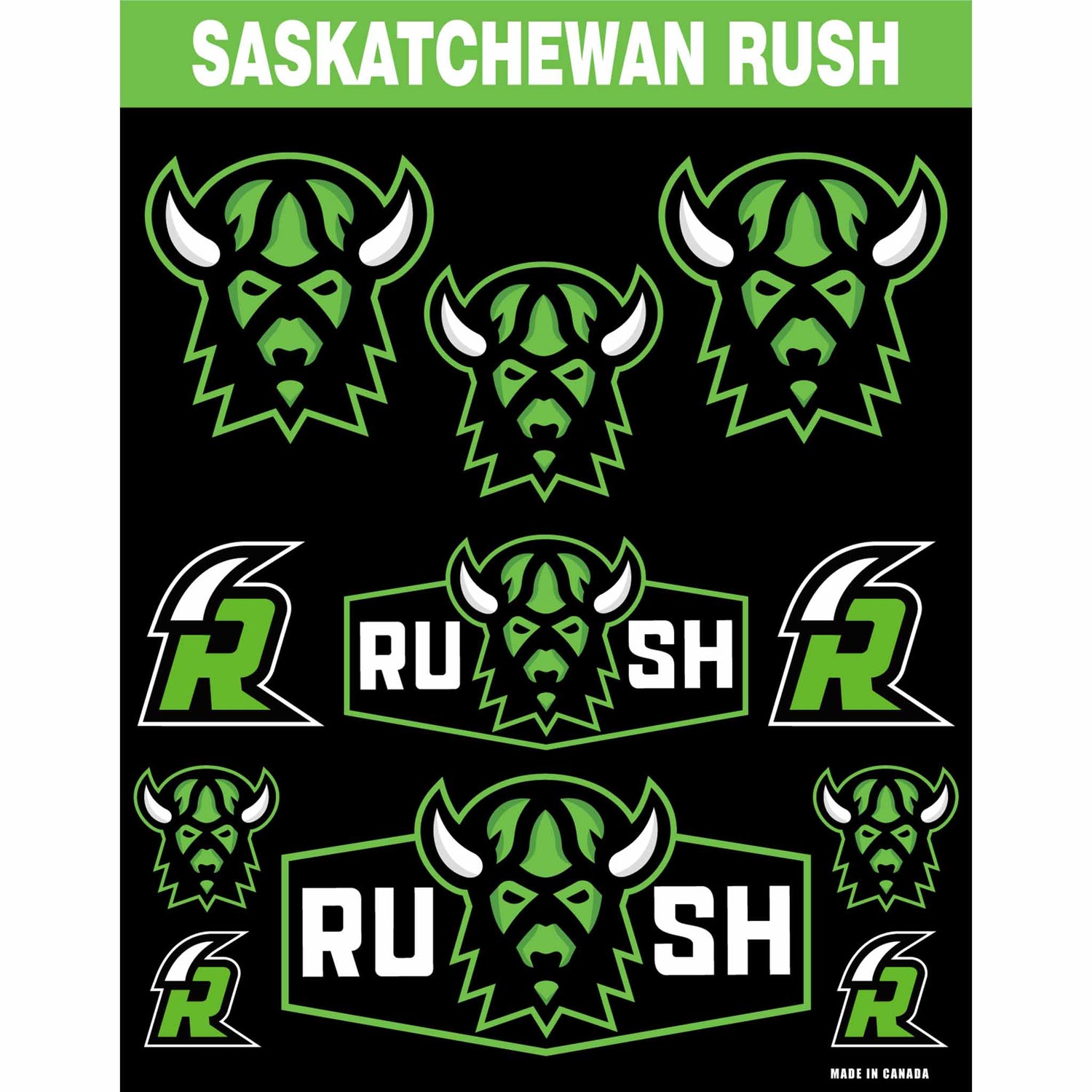 Rush Sticker Sheet